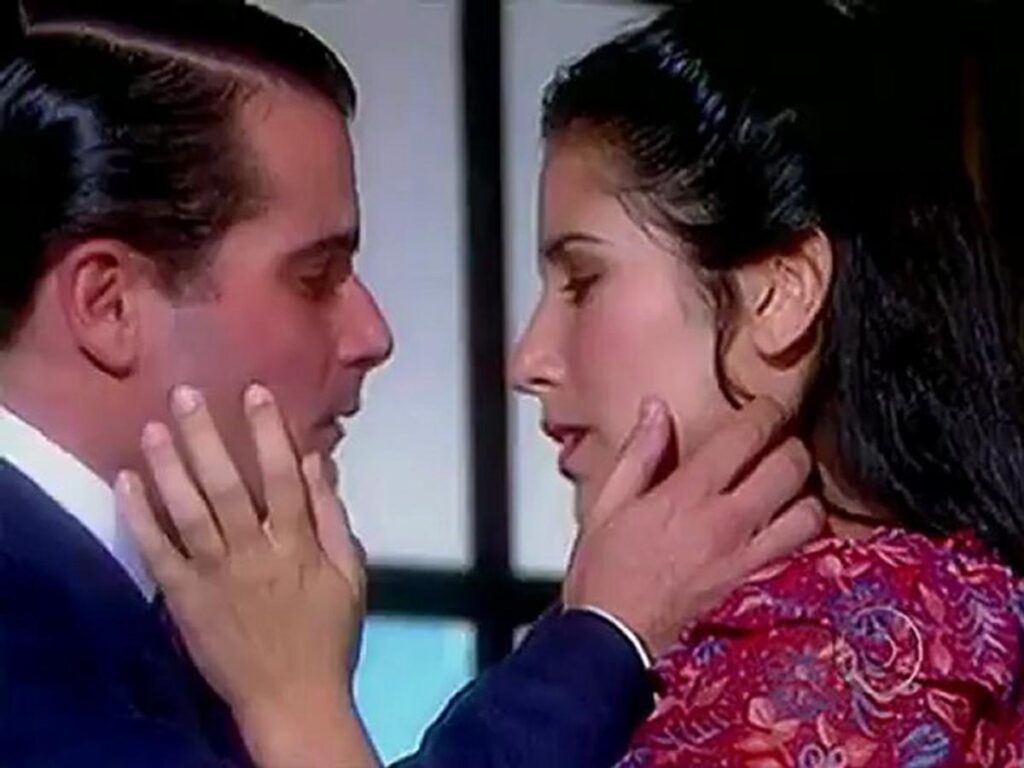 Lauro Corona e Glória Pires em Direito de Amar