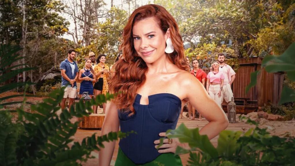 Fernanda Souza apresenta Ilhados com a Sogra, novo reality da Netflix.