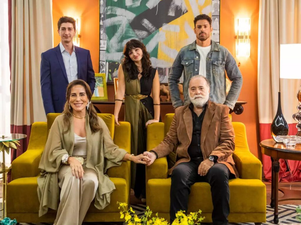 Elenco principal de Terra e Paixão.