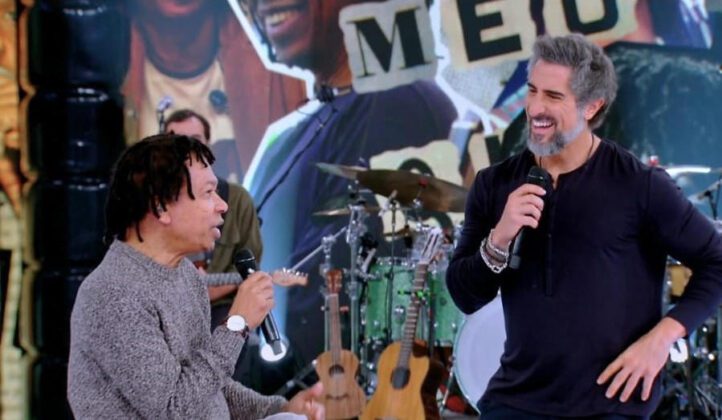 Djavan e Marco Mion no Caldeirão