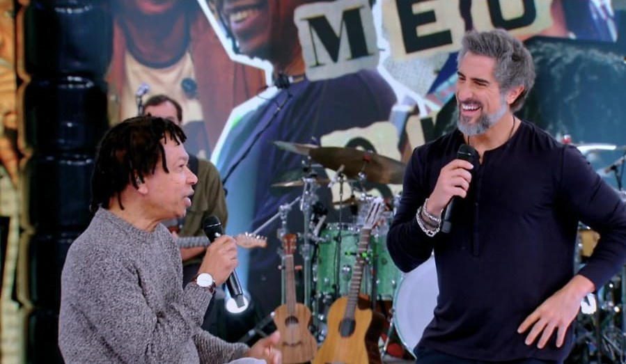Djavan e Marco Mion no Caldeirão