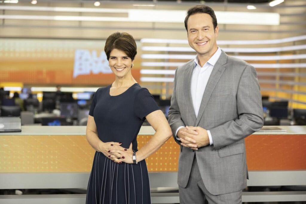 Apresentadores do Fala Brasil