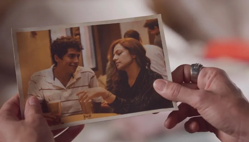 Foto do passado de Bruno e Helena em Elas por Elas