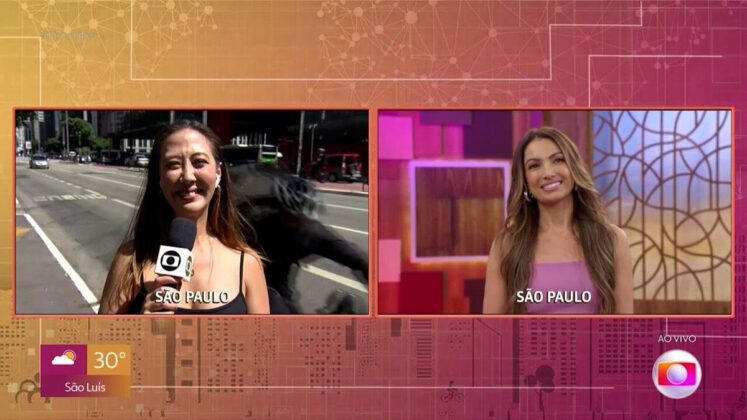 Juliane Massaoka e Patrícia Poeta no Encontro