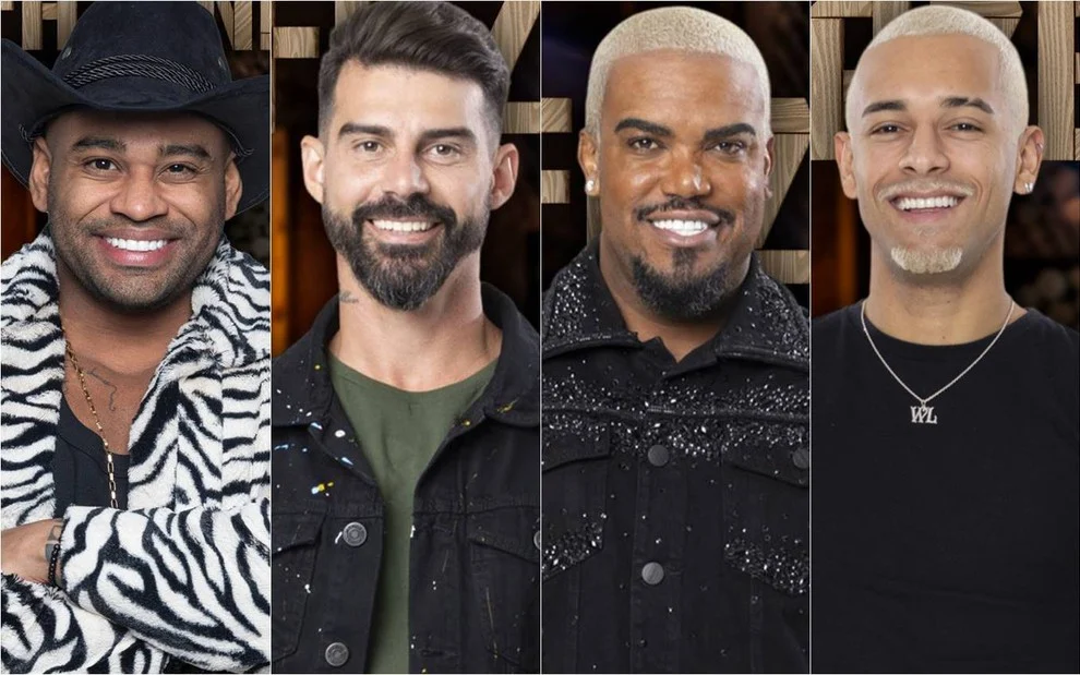 Cezar Black, Radamés Furlan, Tonzão Chagas e WL Guimarães estão na foto