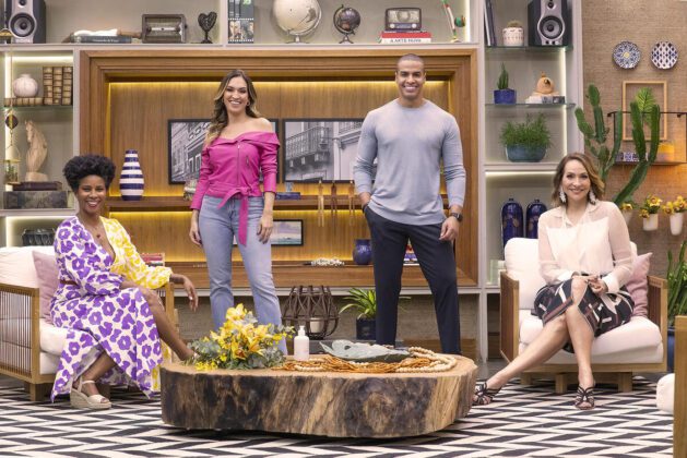 Apresentadores do É de Casa