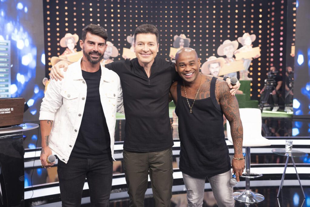 Radamés, Rodrigo Faro e Cezar Black