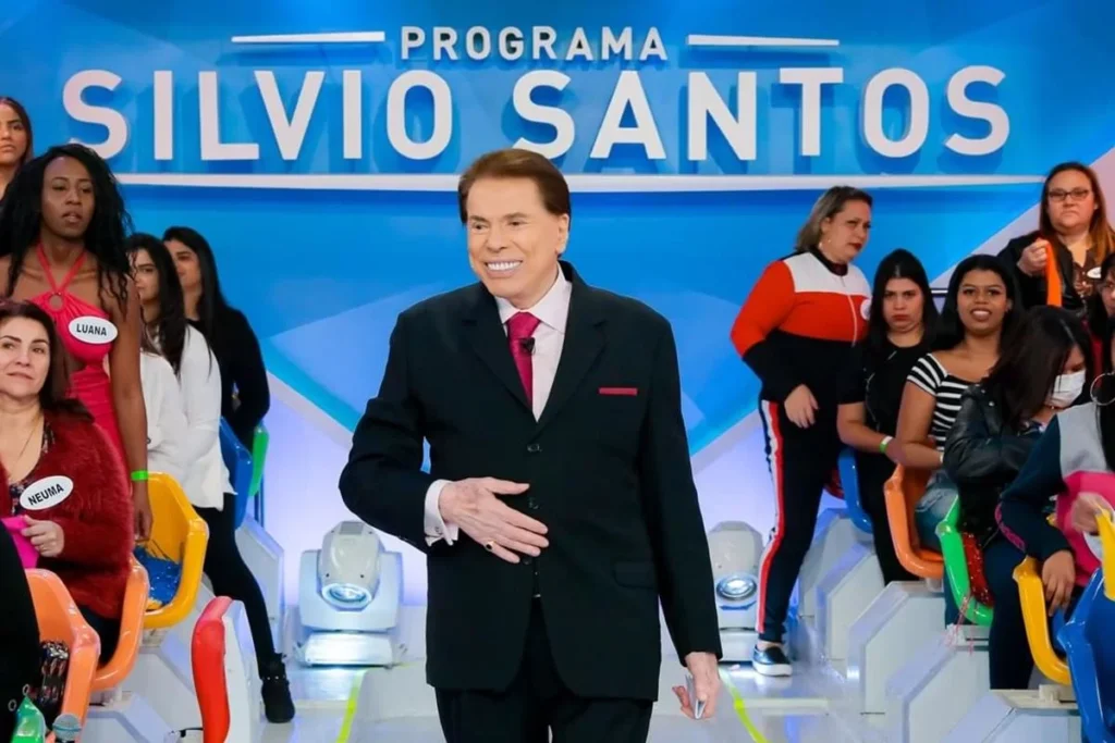 Silvio Santos em seu programa