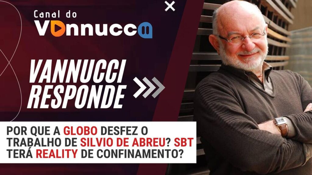 Arte do Vannucci Responde com Silvio de Abreu em destaque