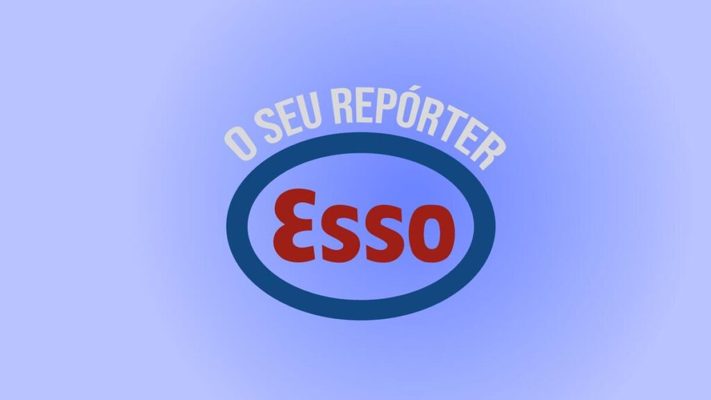 Logo estilizado do Repórter Esso