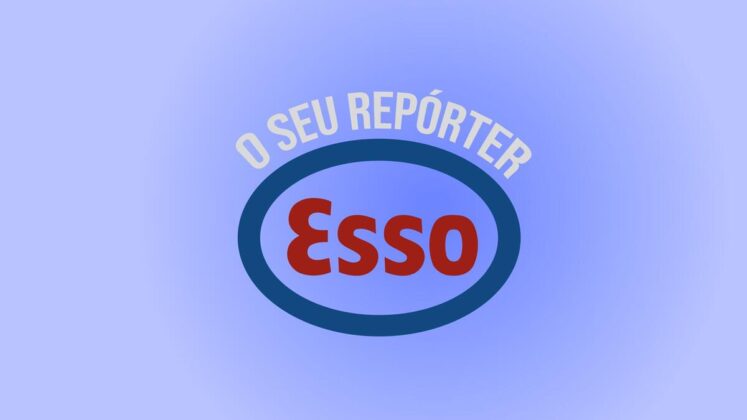 Logo estilizado do Repórter Esso