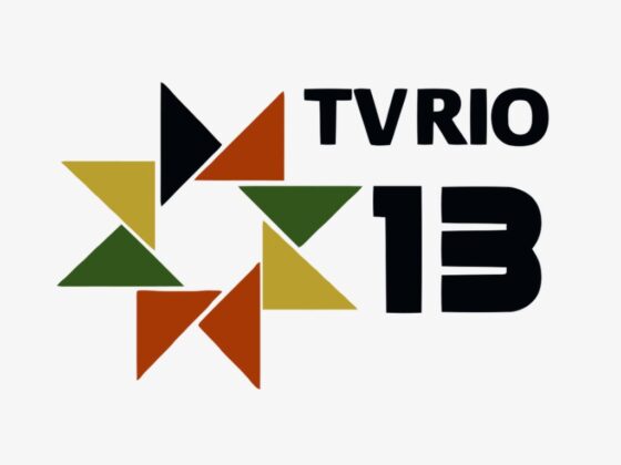 Logotipo colorido da TV Rio