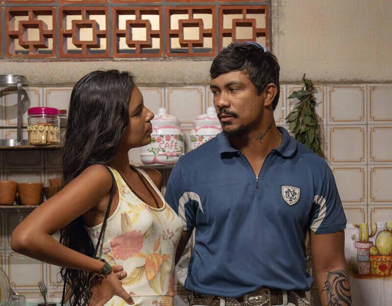 Damião e Ritinha em cena de Renascer