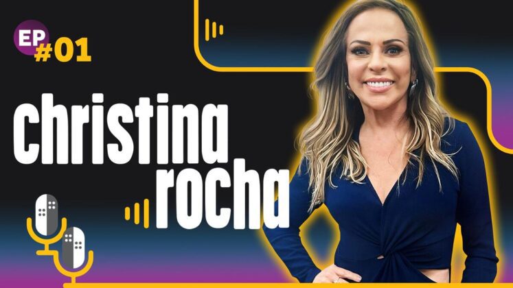 Banner do Vem Pod Chegar com Christina Rocha