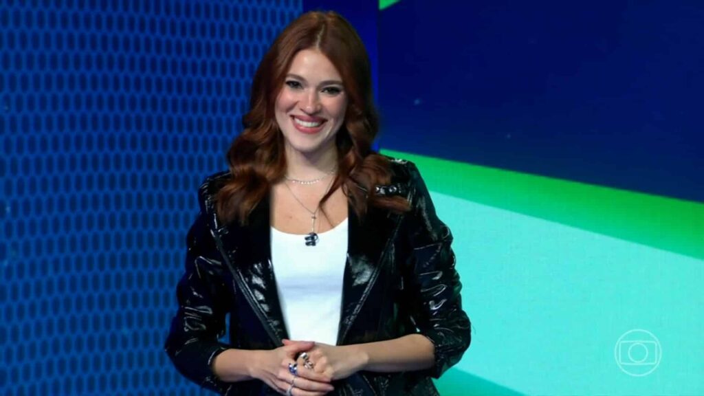 Ana Clara na estreia de Estrela da Casa
