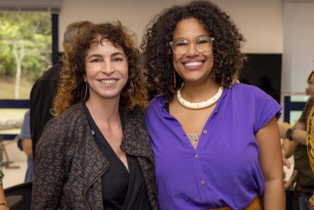 Rosane Svartman na inauguração do novo espaço da Globo