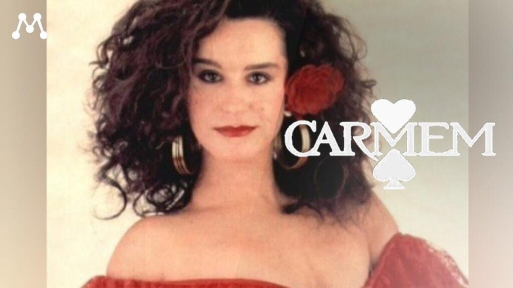 Lucélia Santos na propaganda de Carmem