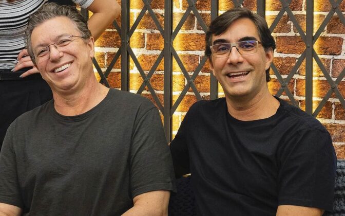 Boninho e Rodrigo Dourado no Estrela da Casa