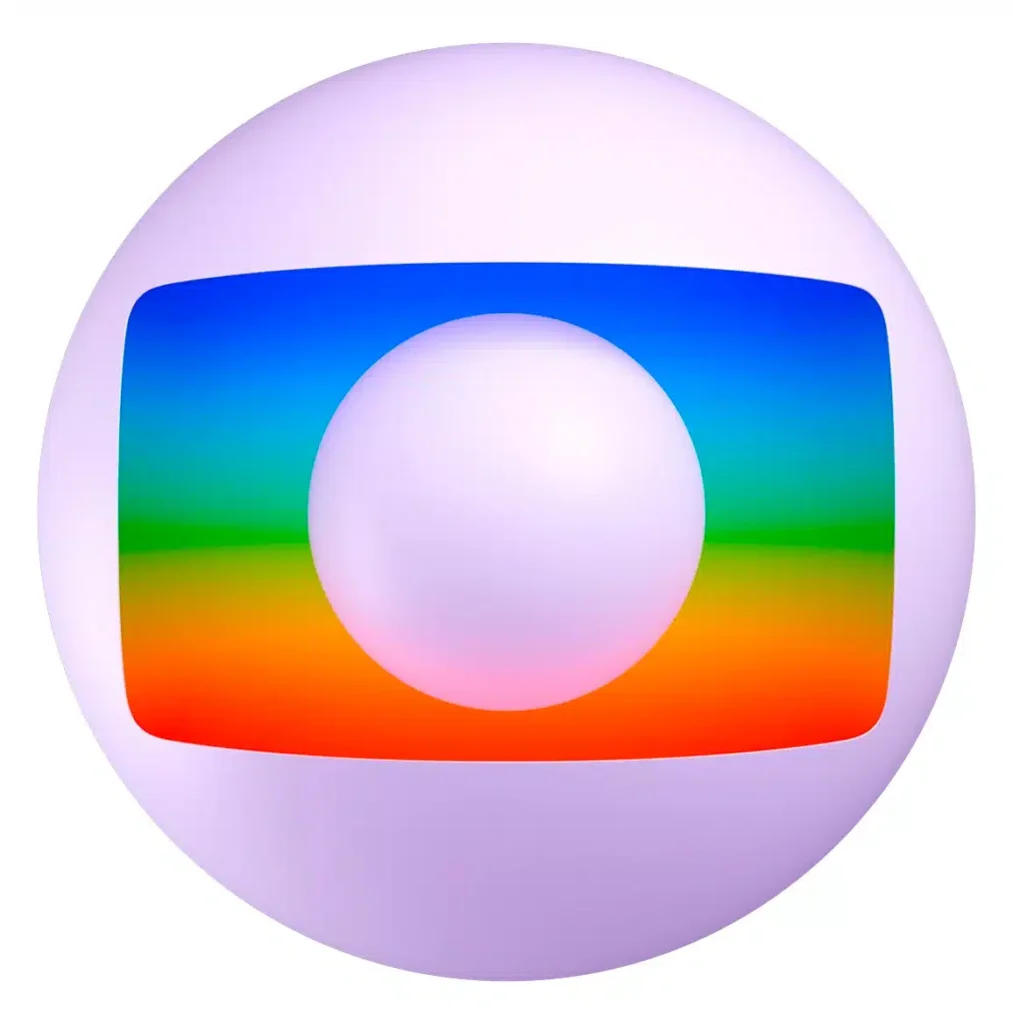 Logo da Tv Globo para a festa dos 60 anos