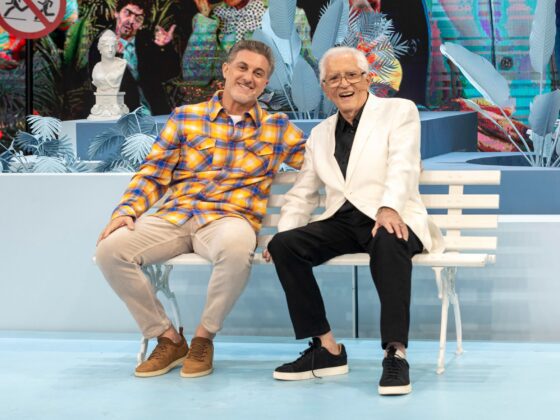 Luciano Huck e Carlos Alberto de Nóbrega