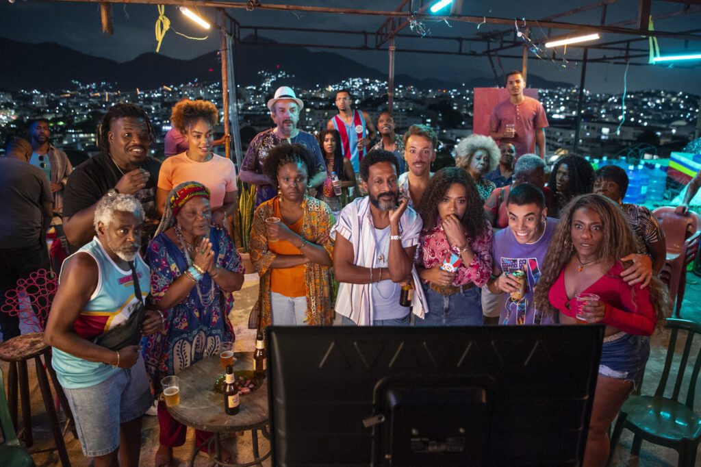 Elenco de Encantado's no primeiro episódio da terceira temporada