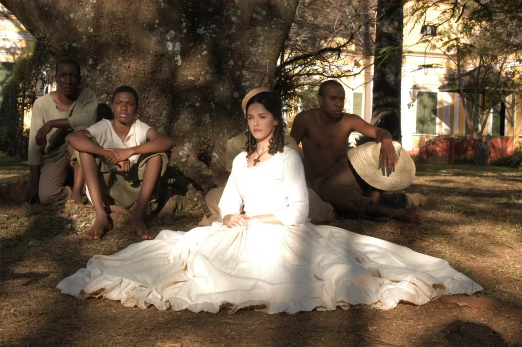 Bianca Rinaldi como protagonista de A Escrava Isaura