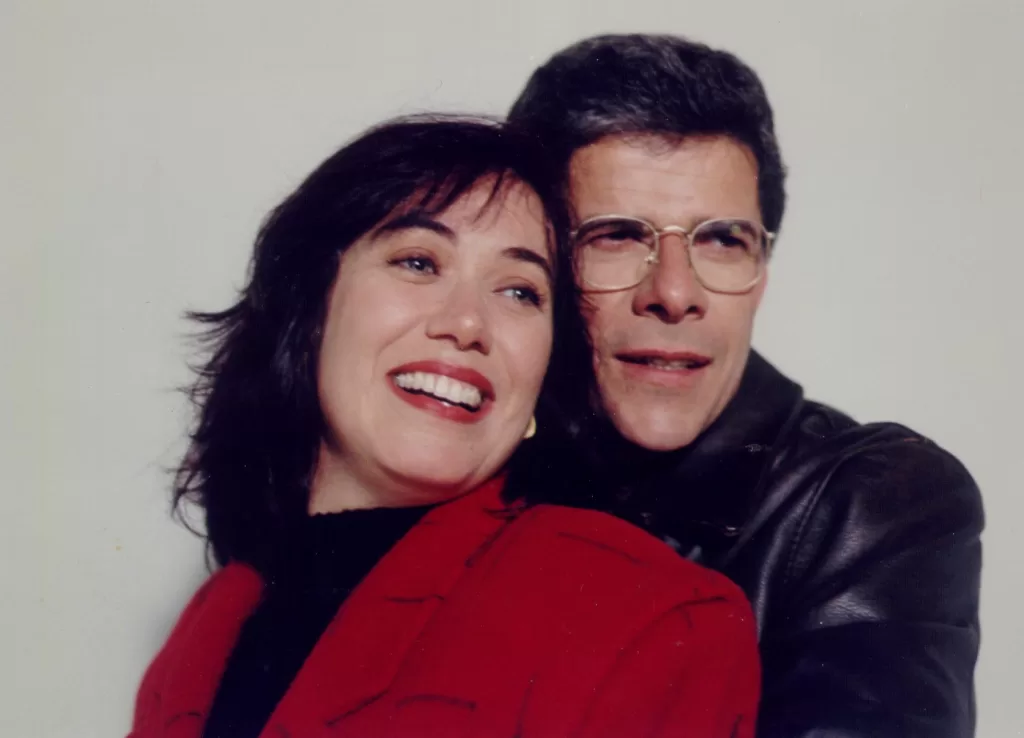 Lilia Cabral e José Mayer como seus personagens em História de Amor