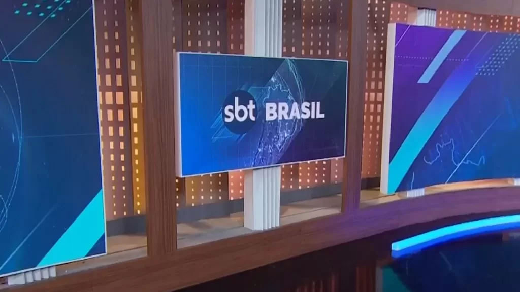 cenário do SBT Brasil