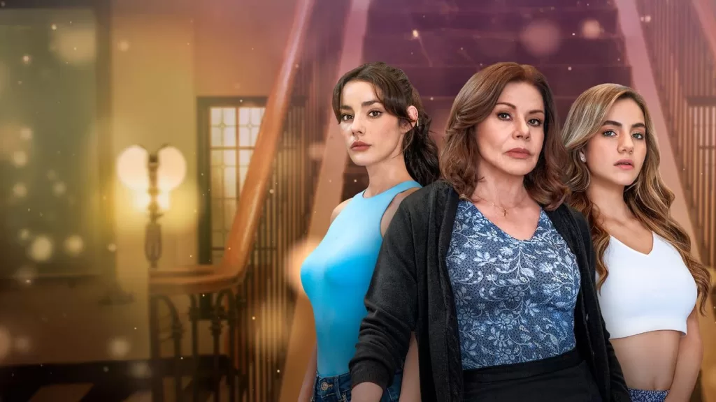 Protagonistas de As Filhas da Senhora Garcia em imagem de divulgação