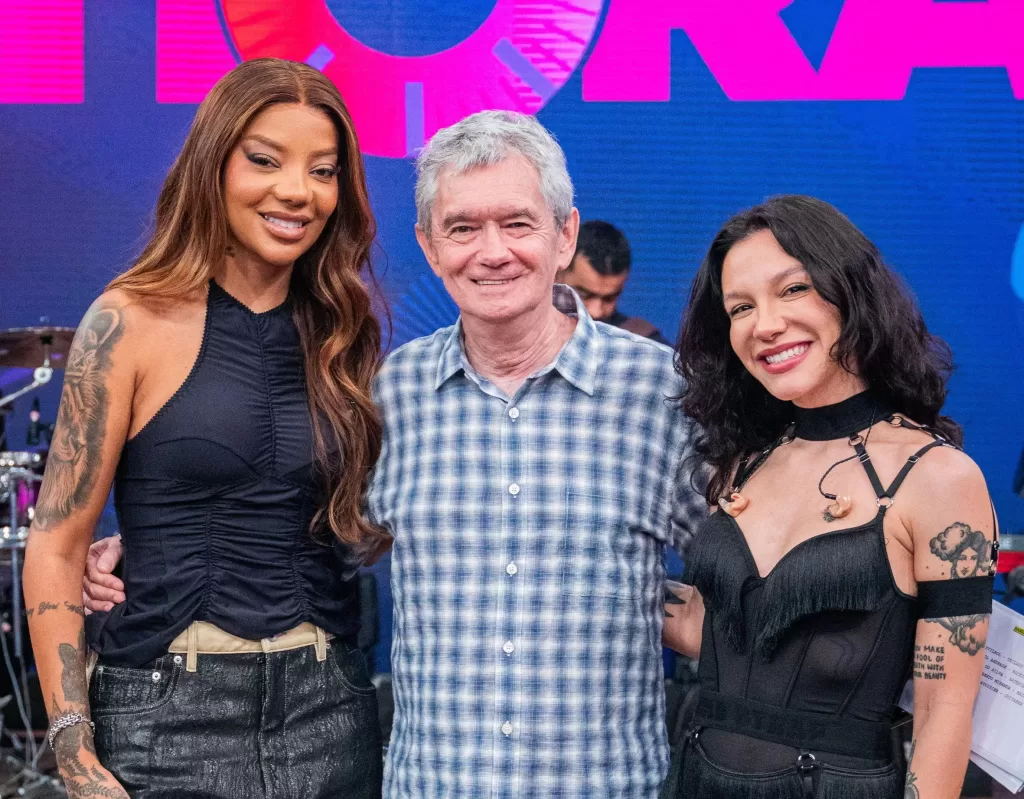 Ludmila, Sérgio Groisman e Priscila Alcântara