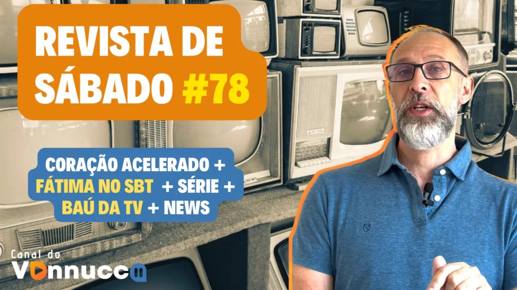 Capa do episódio 78 da Revista de sábado