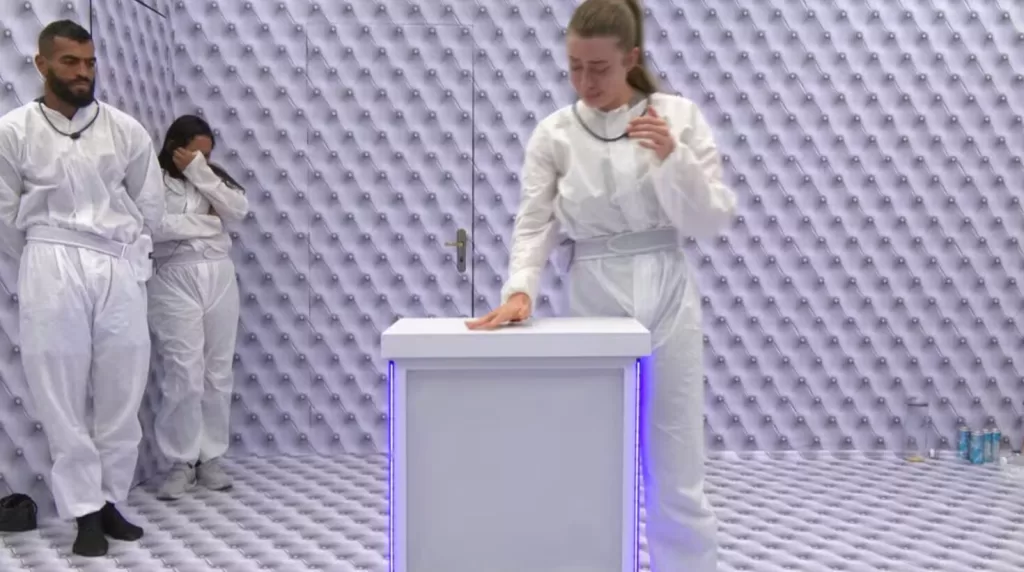 Participantes no Quarto Branco do BBB 26