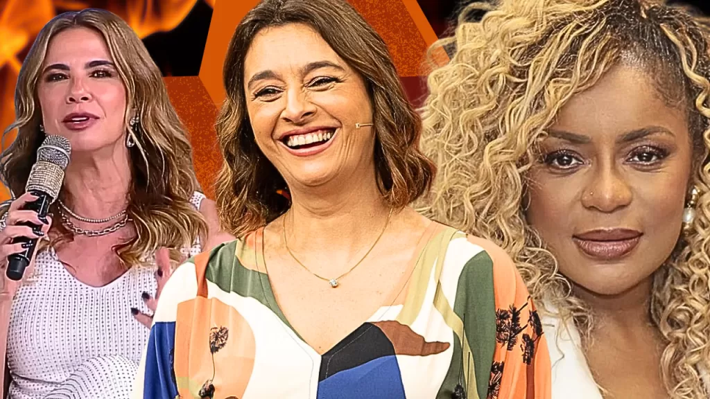 Luciana Gimenez, Cátia Fonseca e Cariúcha
