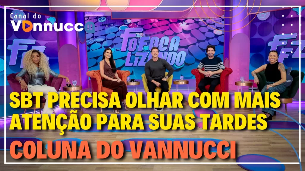 Arte do Edição da Noite com o Fofocalizando