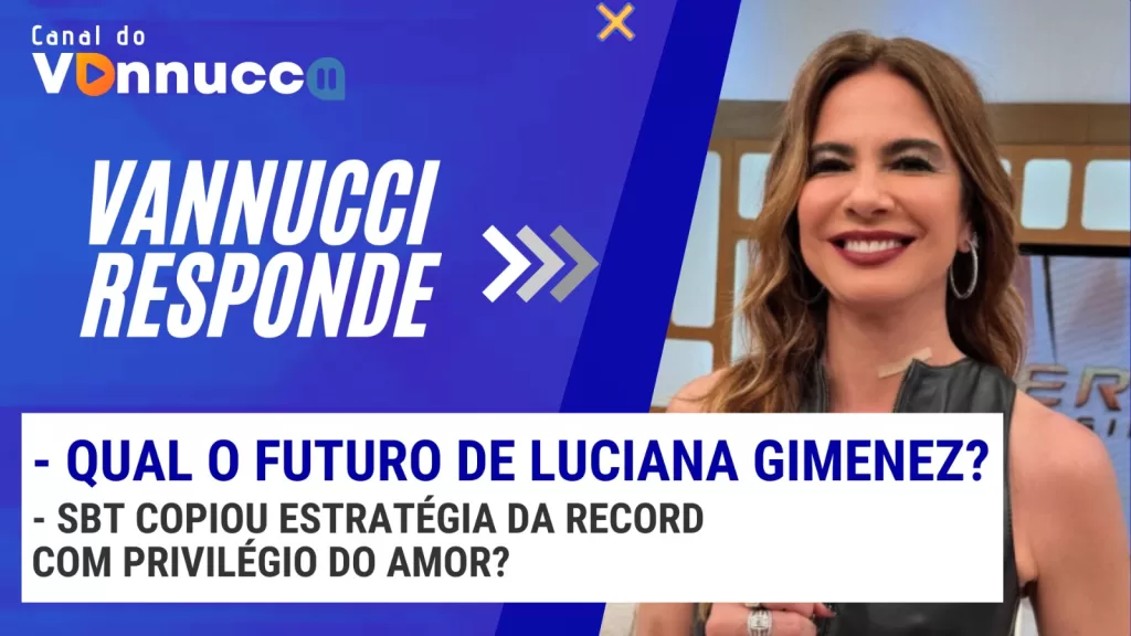 Arte do Vannucci Responde com Luciana Gimenez em destaque