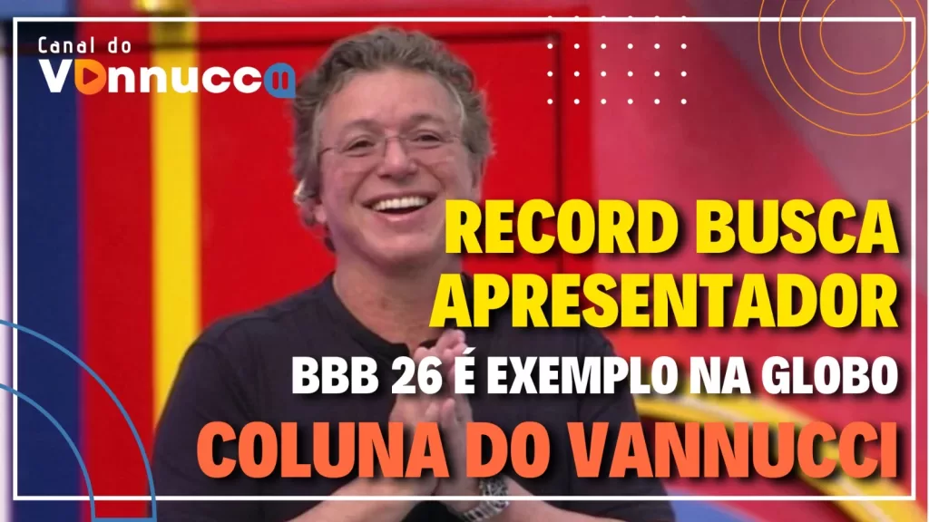 Capa do Canal do Vannucci com Boninho em destaque