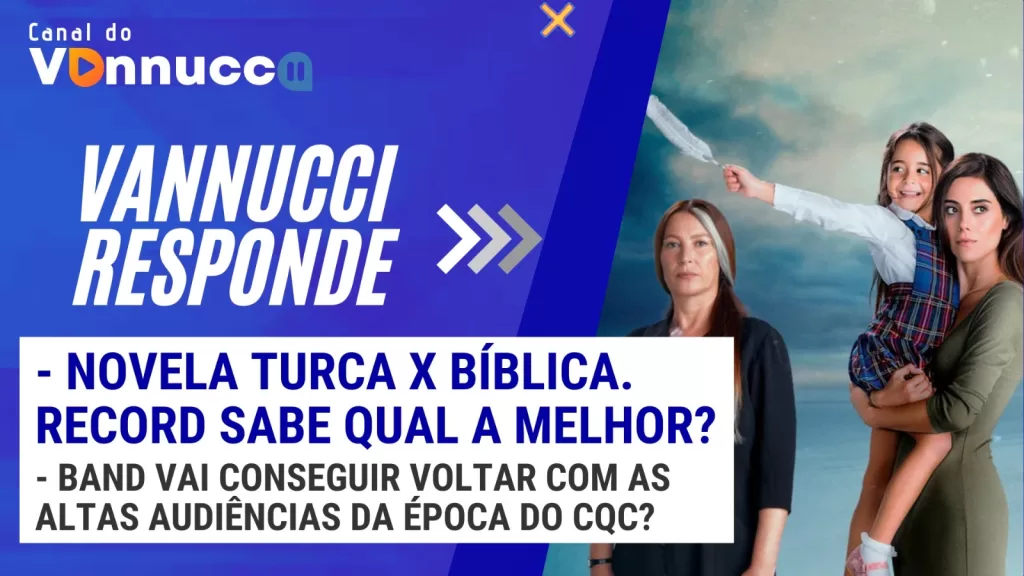 Capa do Vannucci Responde sobre novelas turcas na Record