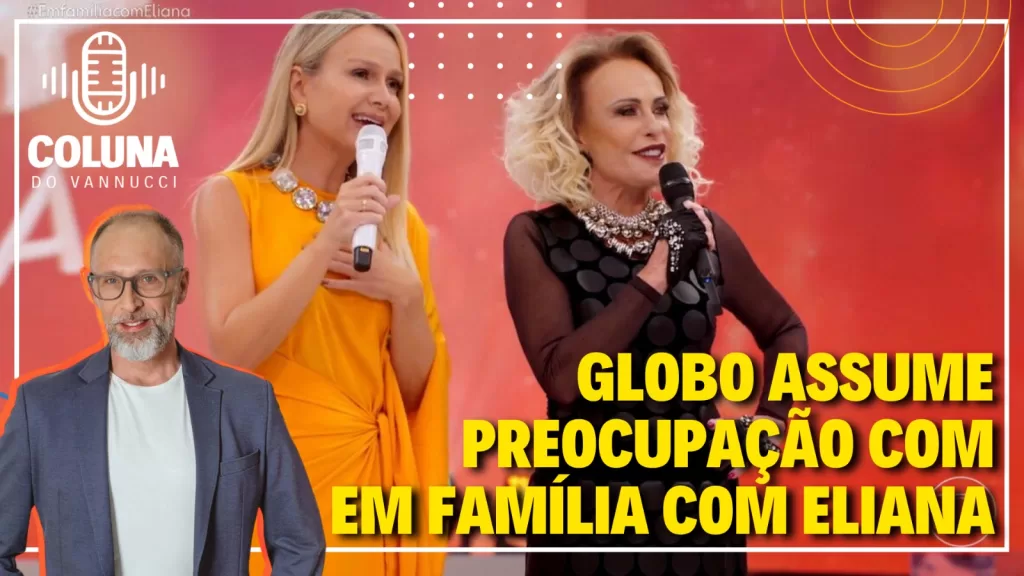 Capa da Coluna do Vannucci com Eliana e Ana Maria em destaque