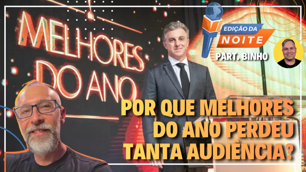 Capa edição da noite com os melhores do ano em destaque