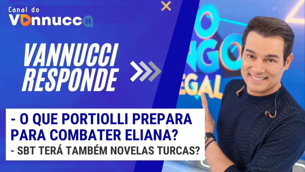 Capa do Vannucci Responde com Portiolli em destaque
