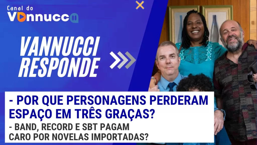Capa Vannucci Responde com três graças em destaque