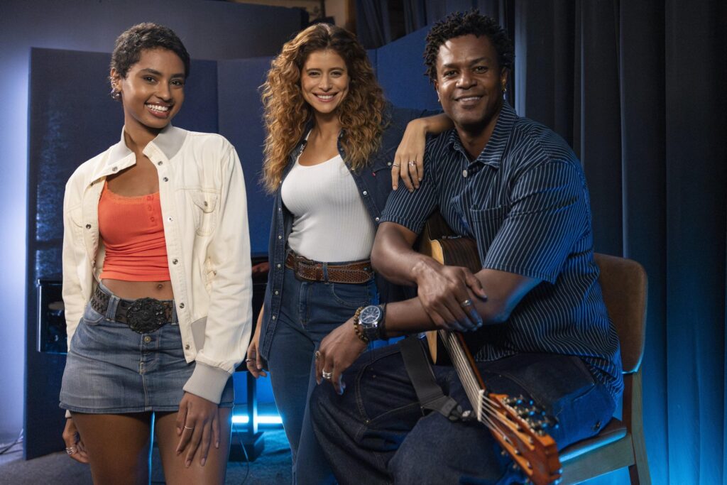 Eduarda, Agrado e Leandro
