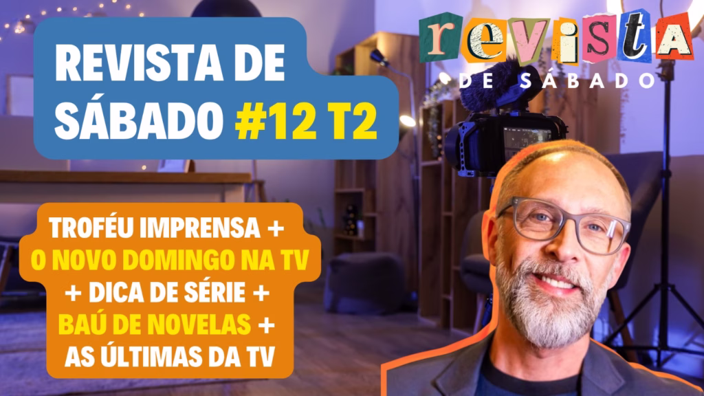 Capa da revista de sábado episódio 12