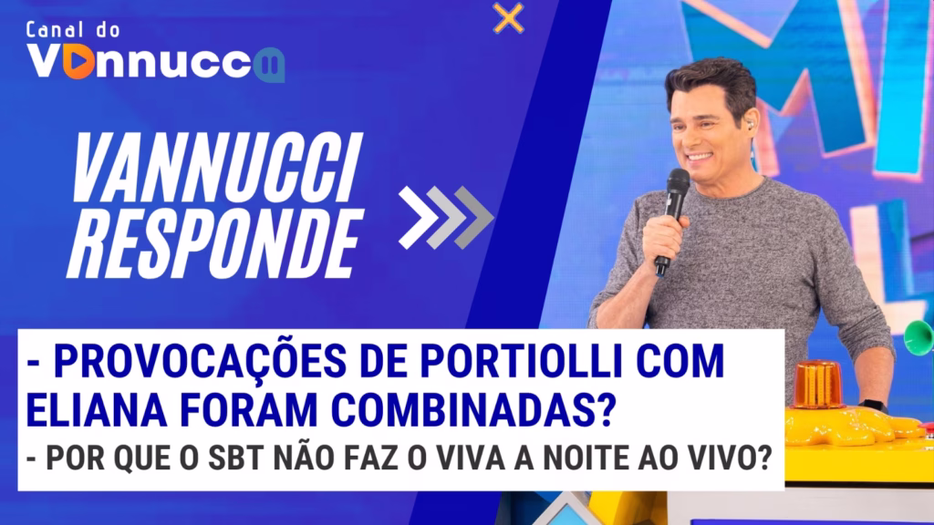 Capa Vannucci Responde com Portiolli em destaque
