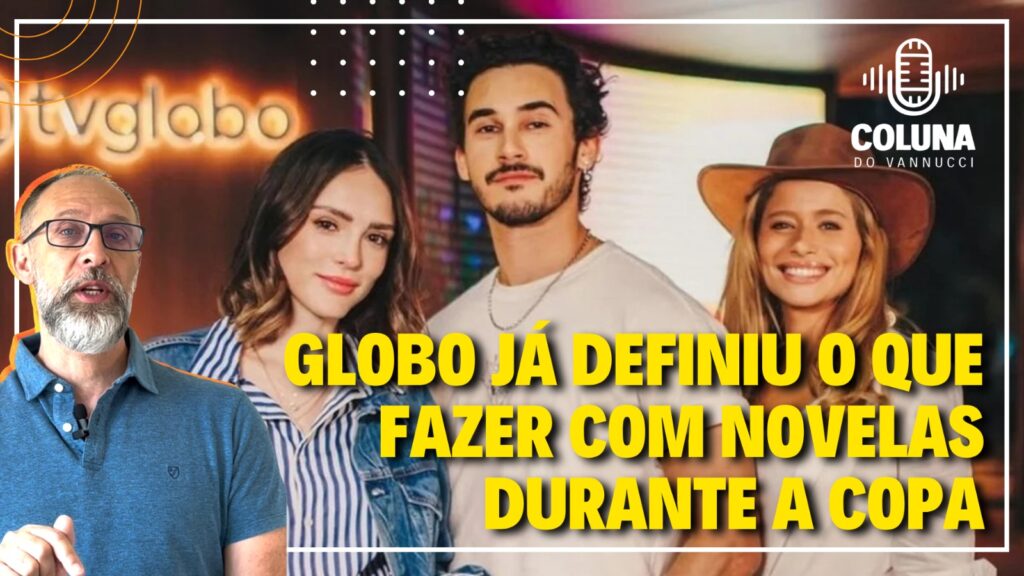 Capa Coluna do Vannucci com elenco de Coração Acelerado em destaque