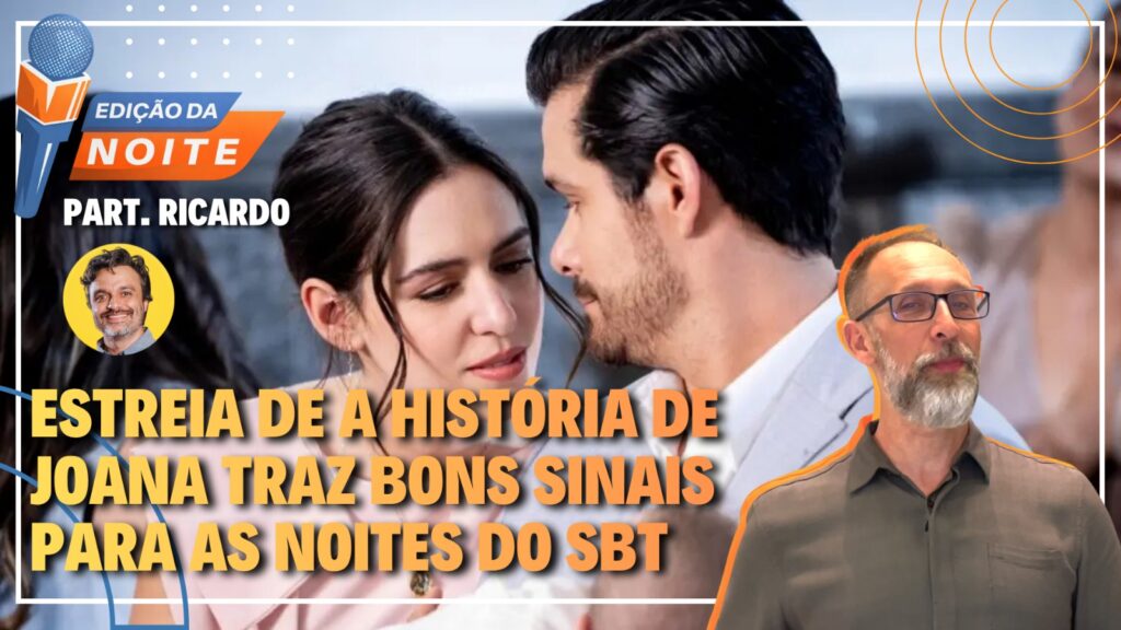 Capa da Edição da Noite com protagonistas de A História de Joana