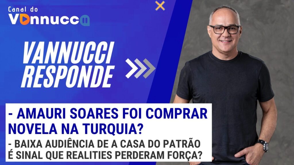 Capa do Vannnuci Responde com Amauri Soares em destaque