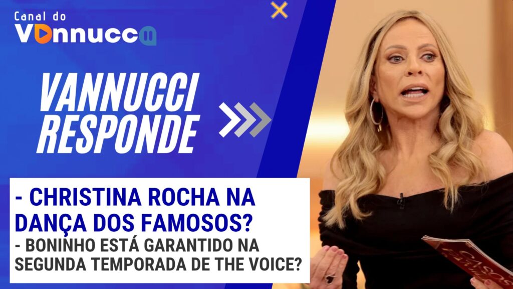 Capa Vannucci Responde com Christina Rocha em destaque