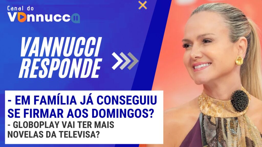 Capa do Vannucci Responde com Eliana e, destaque