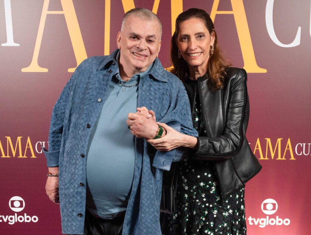 Walcyr Carrasco e Claudia Souto